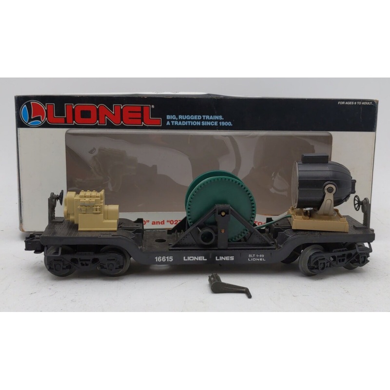 Lionel 6-16615 O Gauge Lionel Lines Extension Searchlight Car with Searchlight EX/Box