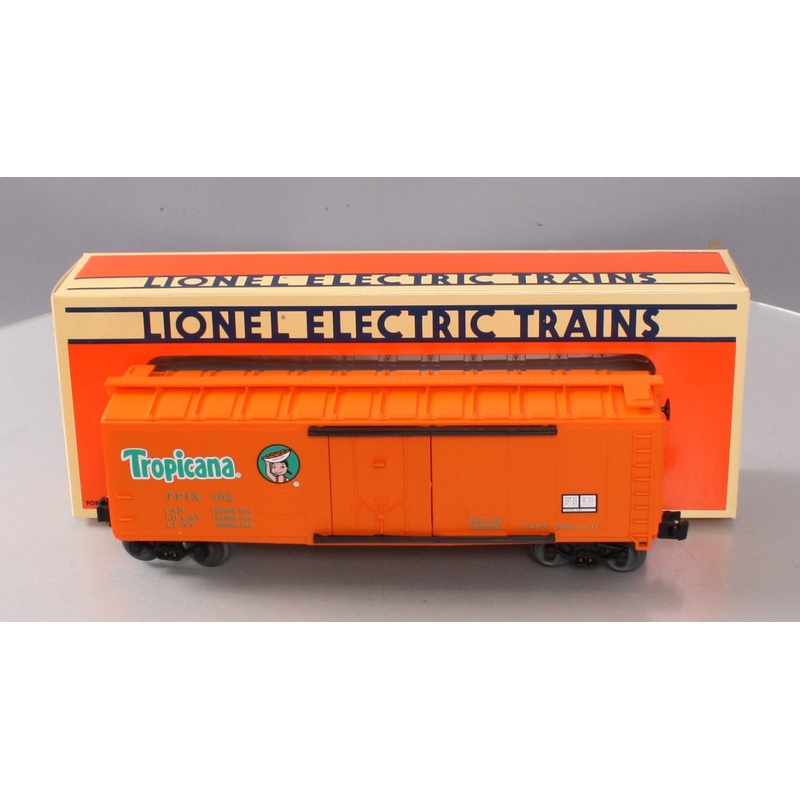 Lionel 6-17309 O Gauge Tropicana Standard Reefer #302 EX/Box