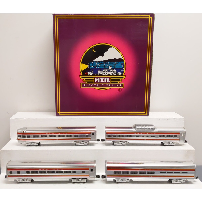 MTH 20-2153 O Santa Fe El Capitan Passenger Car Set (Set of 4)/Box