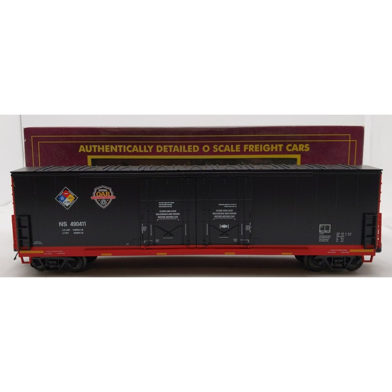 MTH 20-93698 Norfolk Southern First Responders 50′ DD Plugged Boxcar #490411 LN/Box