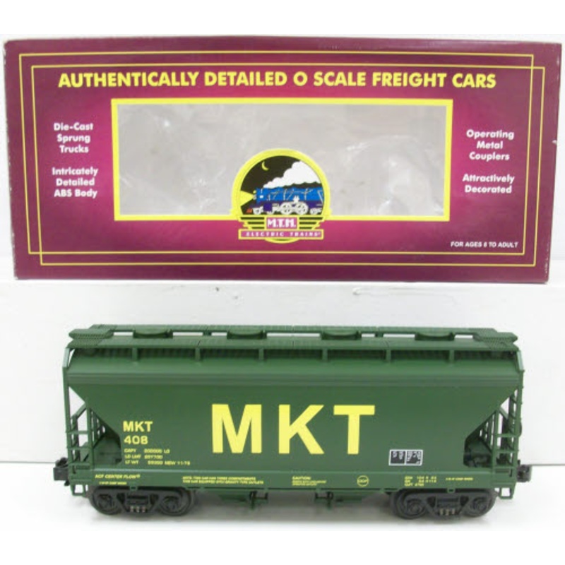 MTH 20-97491 O Missouri-Kansas-Texas 2-Bay Centerflow Hopper #408 LN/Box