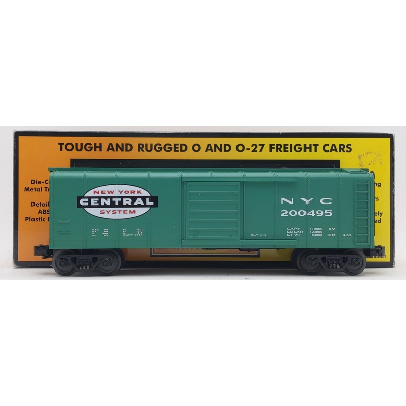 MTH 30-7447 O Gauge New York Central Rounded Roof Boxcar #200495 LN/Box