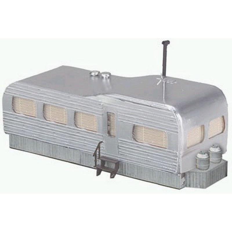 MTH 30-90005 O Stainless Mobile Home LN/Box