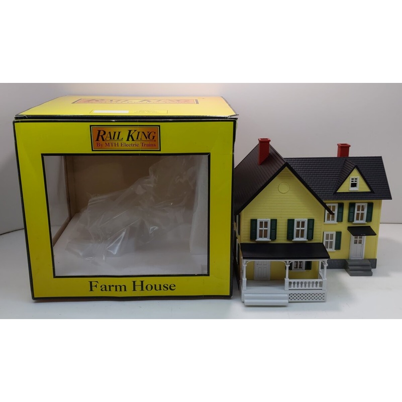 MTH 30-9007 O Gauge Yellow Farm House LN/Box