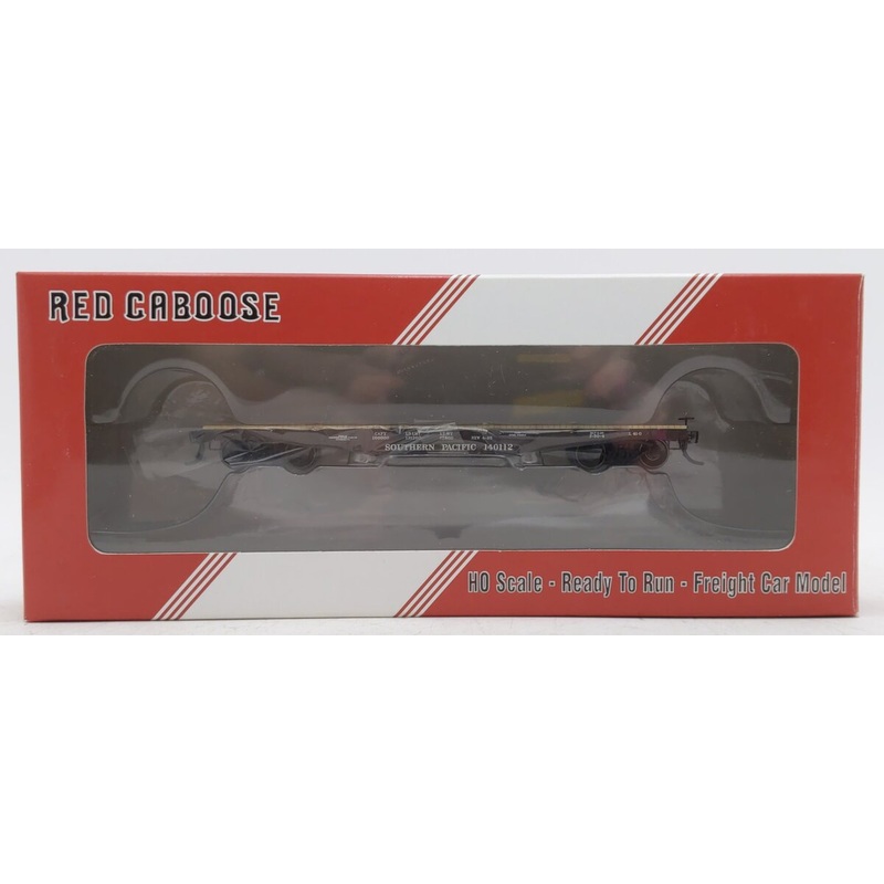 Red Caboose RR-32316-01 HO Southern Pacific Fishbelly Flat Car # 140112 LN/Box