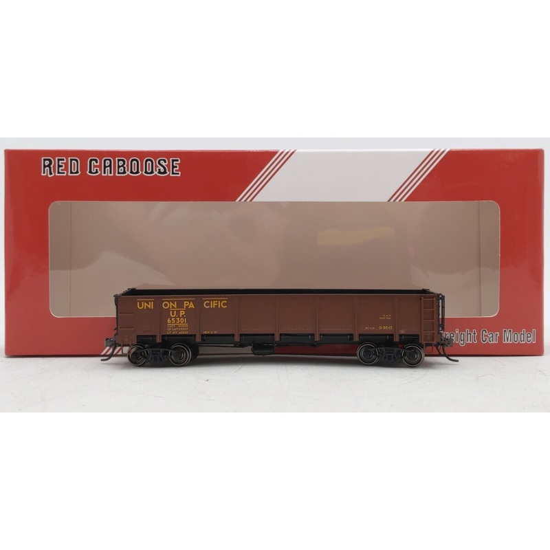Red Caboose RR-35021-31 HO Union Pacific Drop Bottom Gondola #65301 LN/Box