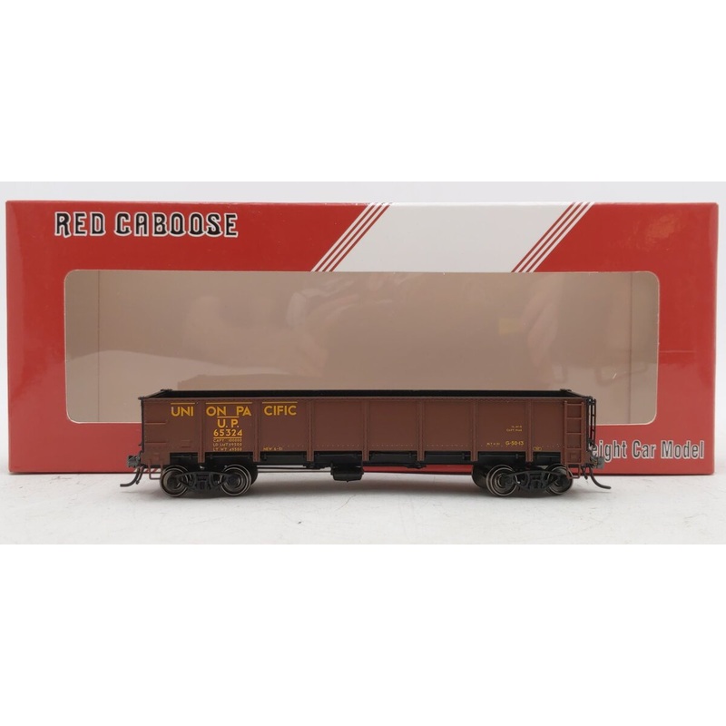 Red Caboose RR-35021-32 HO Union Pacific Drop Bottom Gondola #65324 LN/Box