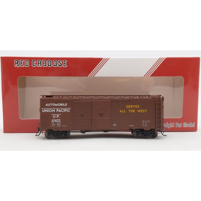 Red Caboose RR-38540-13 HO Union Pacific AAR Double Door Boxcar #474273 LN/Box