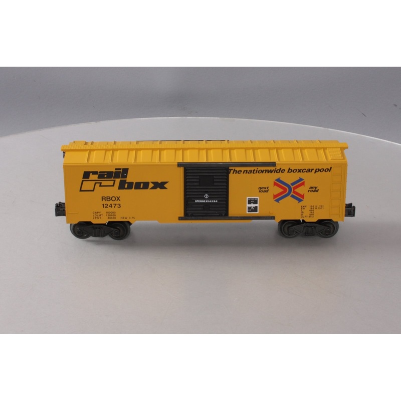 Williams 12473 O Classic No.01 Railbox Boxcar #12473 EX