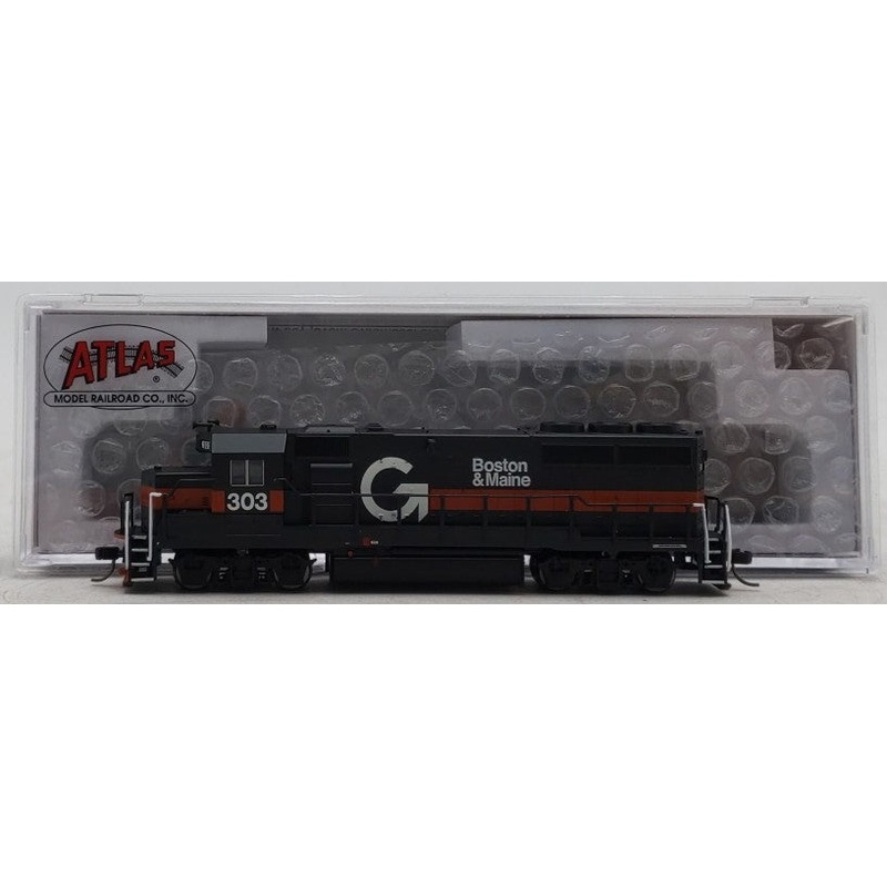Atlas 40004729 N Scale GRS B&M GP40-2  Diesel Locomotive #303 W/Sound