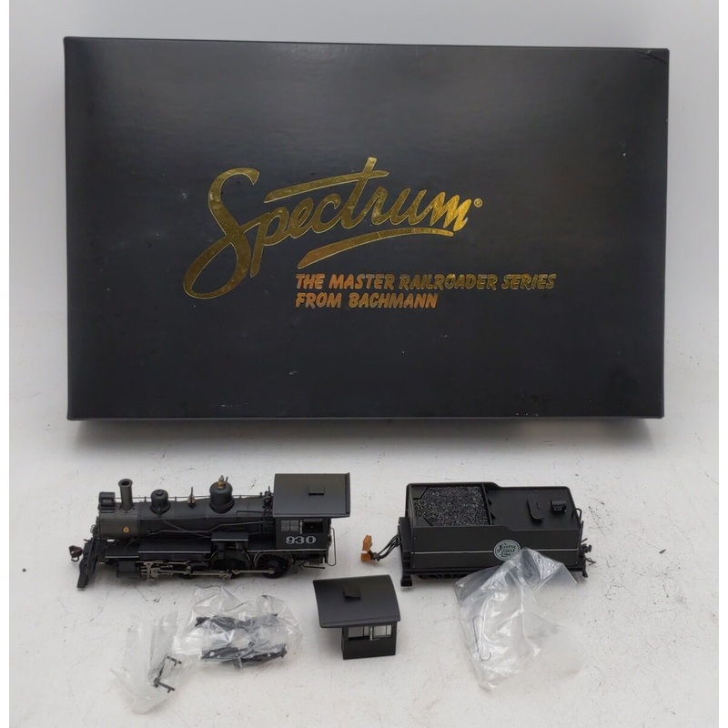 Bachmann 82307 HO Black ACL Baldwin 4-6-0 Steam Locomotive & Tender #930 LN/Box