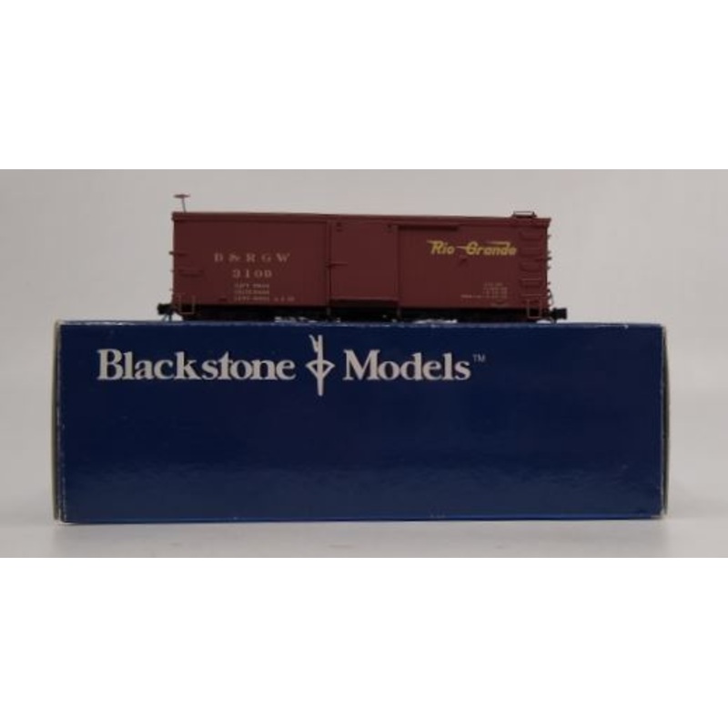Blackstone Models 340122 HOn3 DRGW 3000 Series 30′ Boxcar #3109 NIB