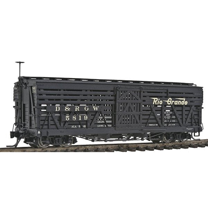 Blackstone Models 340215 HOn3 DRGW 5500-Series 30′ Stock Car #5819 NIB