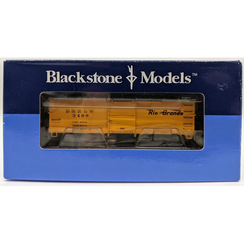 Blackstone Models B340118 HOn3 Scale D&RGW 30 Ft. Boxcar #3468 NIB