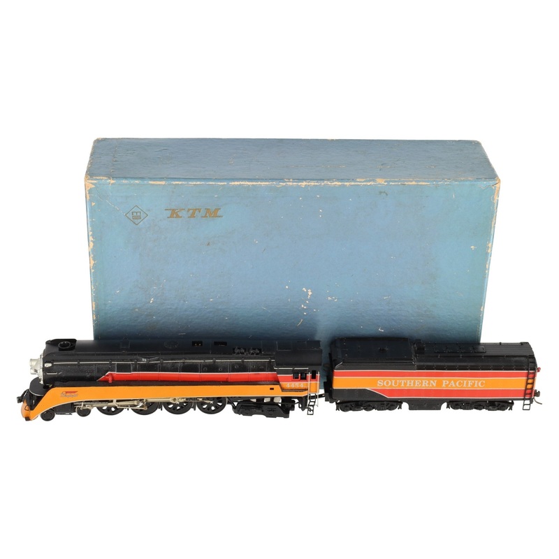 Katsumi HO BRASS Custom SP Daylight GS-4 4-8-4 Diesel Loco & Tender #4454 EX/Box