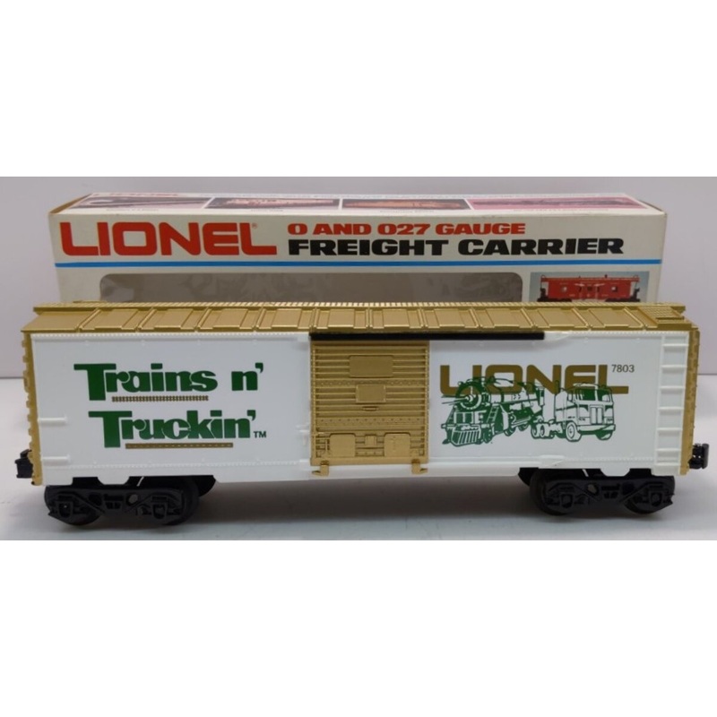 Lionel 6-7803 O Gauge Trains ‘n Truckin’ Boxcar LN/Box