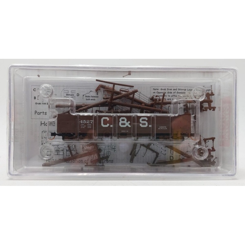 Micro-Trains 86000060 HOn3 Colorado & Southern 30′ Gondola w/Load #4527 MT/Box