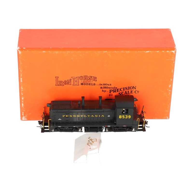 Precision Scale Co HO Brass SW-9 PRR Diesel Locomotive- F/P LN/Box