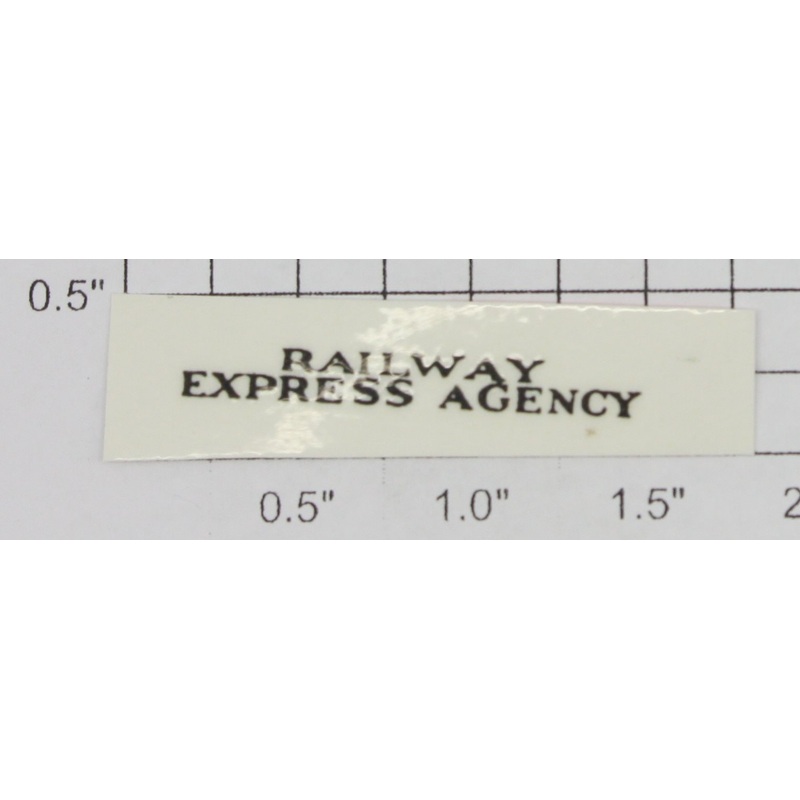 American Flyer 9900-5 Railway Express Agency Sticker Decal