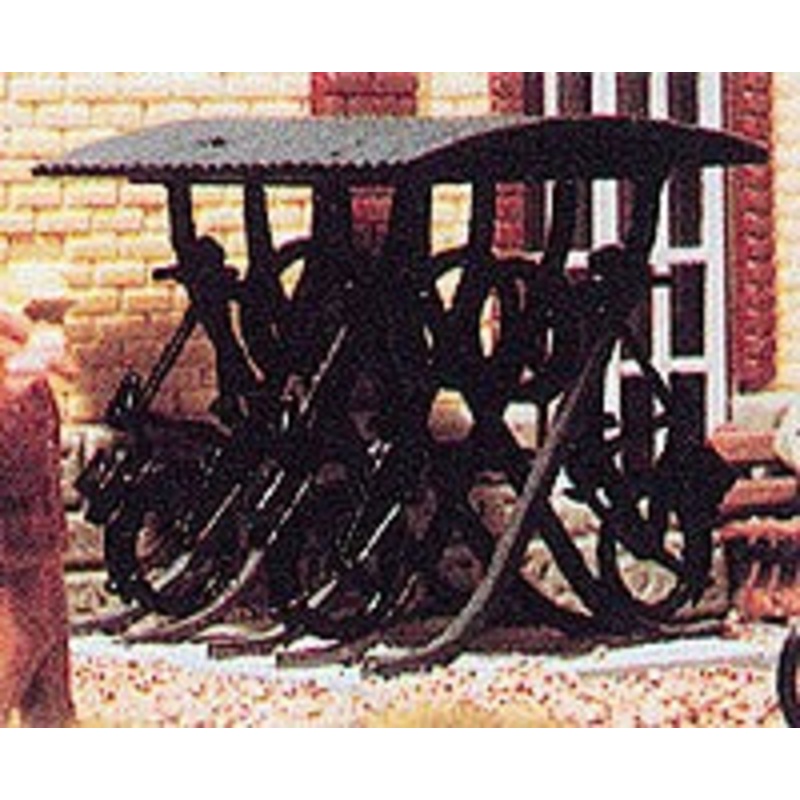 Vollmer 5742 HO Scale Bicycle stands (Pack of 3)