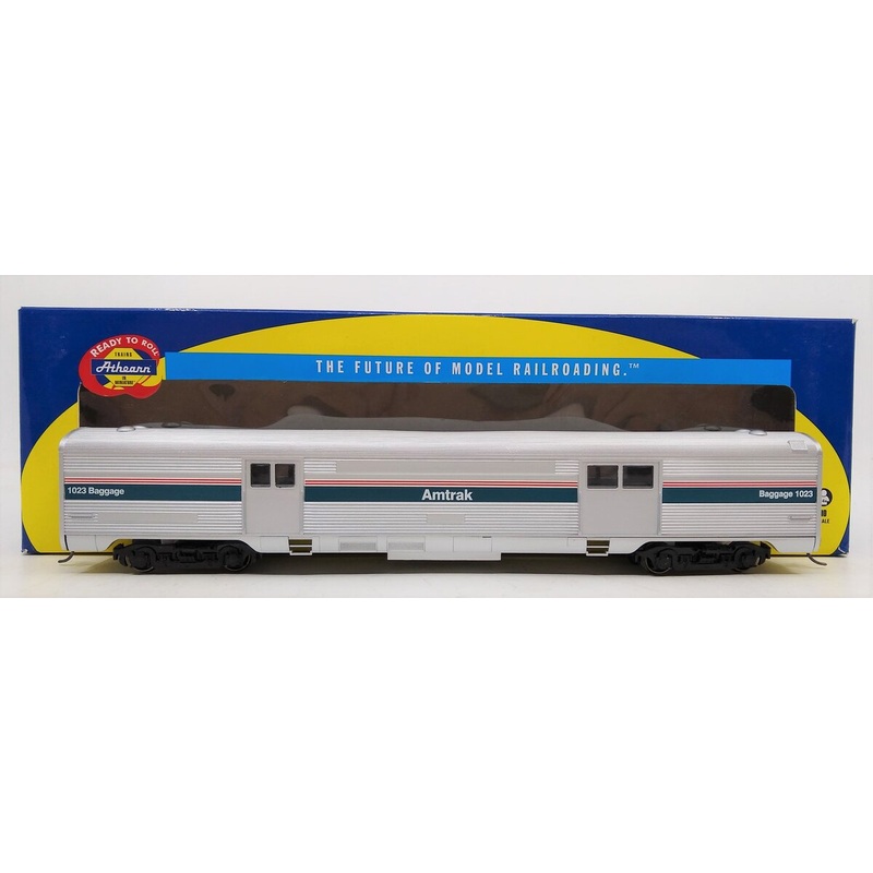 Athearn 29250 HO Amtrak/Phase IV RTR Streamlined Baggage #1023 NIB