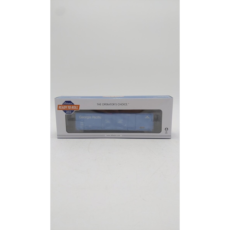 Athearn 67723 HO Scale Georgia Pacific RTR 50′ Evans DD Plug Boxcar #11882 NIB