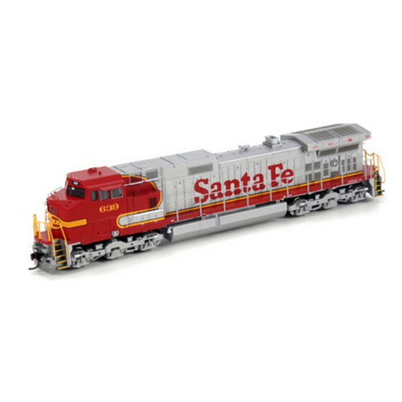 Athearn 77931 HO Santa Fe RTR C44-9W Diesel Locomotive #639 MT/Box