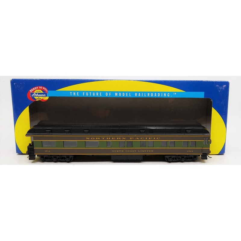 Athearn 7876 HO Northern Pacific Heavyweight Observation Car #1714 LN/Box