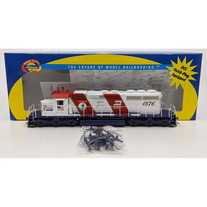 Athearn 95227 HO Burlington Northen Bicentennial SD40-2 Diesel Locomotive MT/Box