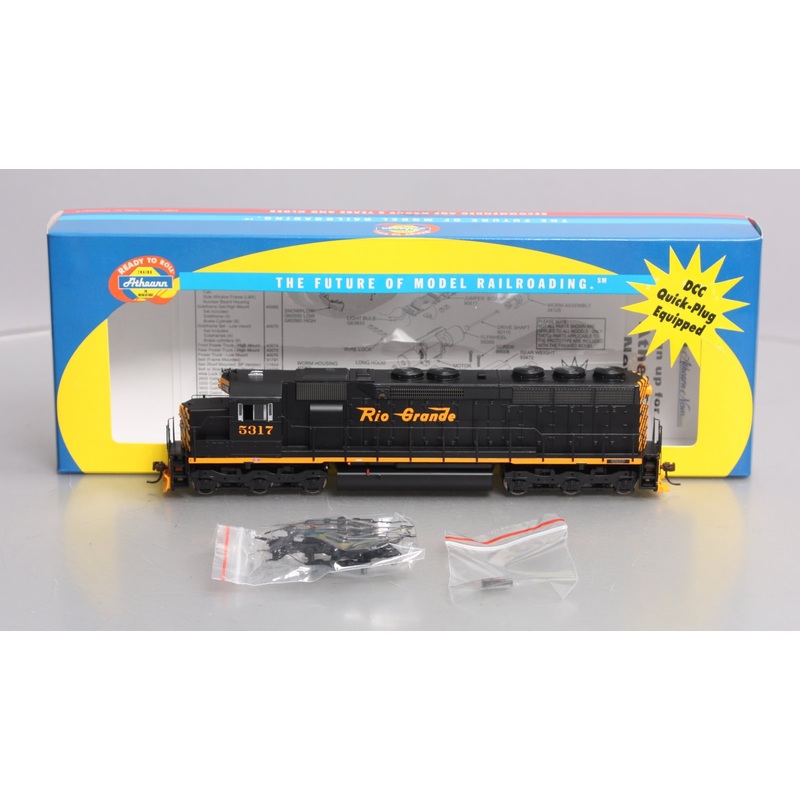 Athearn 95407 HO Rio Grande SD40 Diesel Locomotive #5317 MT/Box