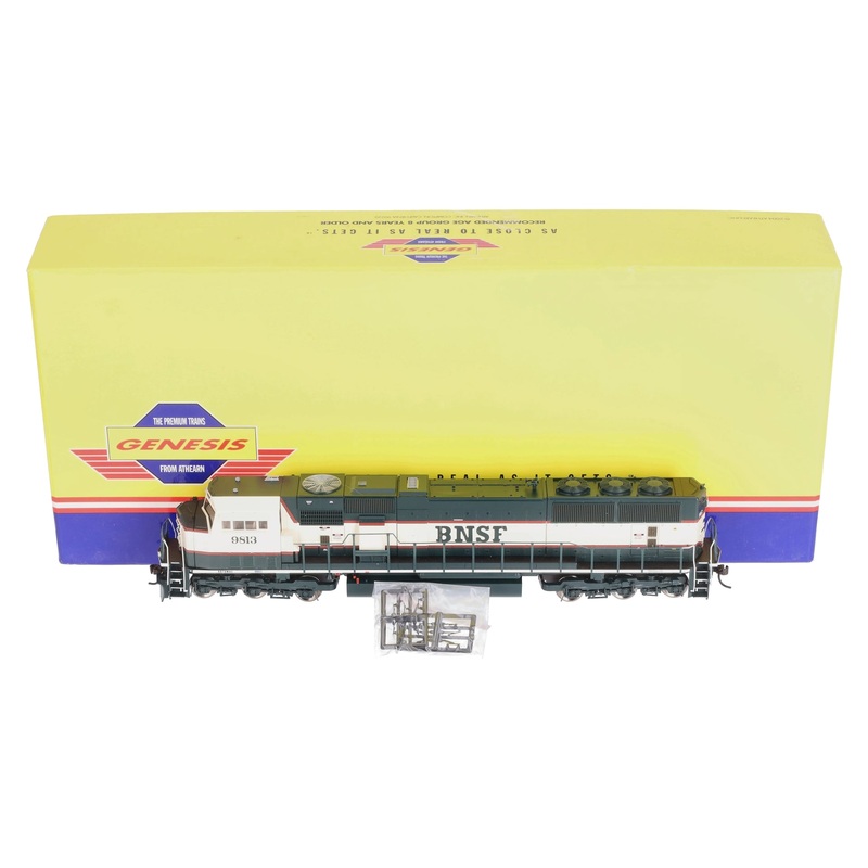 Athearn G6462 HO Burlington Northern SD-70MAC Diesel Locomotive #9813 MT/Box