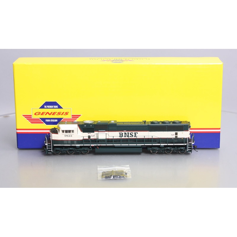 Athearn G6463 HO Burlington Northern SD-70MAC Diesel Locomotive #9833 MT/Box