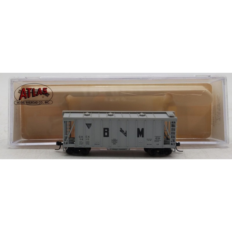 Atlas 38572 N Scale Boston & Maine GATX Airslide Hopper #5810 LN/Box