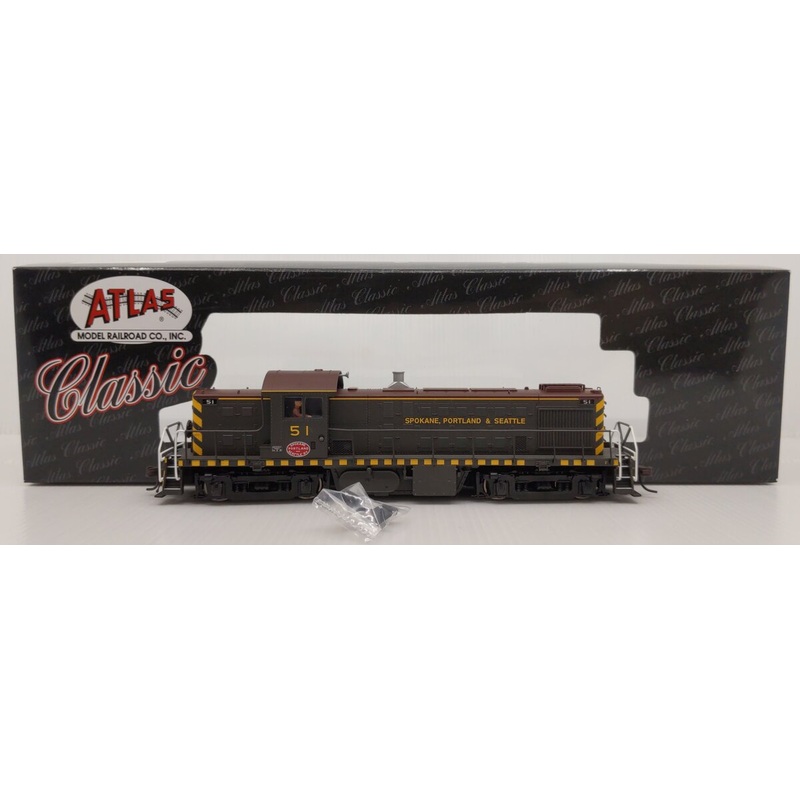 Atlas 7112 HO Scale Spokane Portland & Seattle Alco RS-1 Locomotive #51 NIB