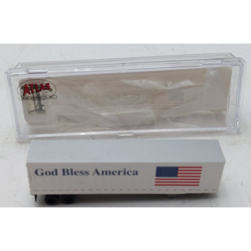 Atlas BLW-10 N Scale God Bless America Trailer NIB