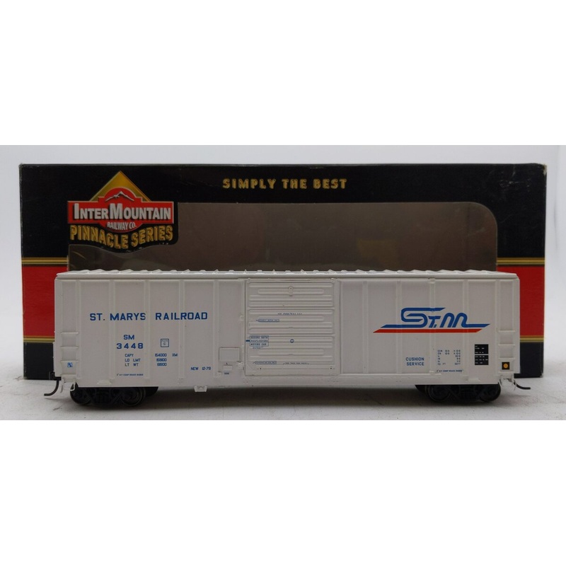 Inter Mountain 47508-11 HO St. Mary’s Railroad Boxcar #3448 LN/Box