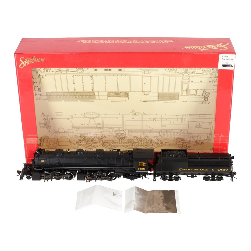 Bachmann 82625 C&O H-4 2-6-6-2 Steam Locomotive w/ Tender w/DCC #1439 LN/Box
