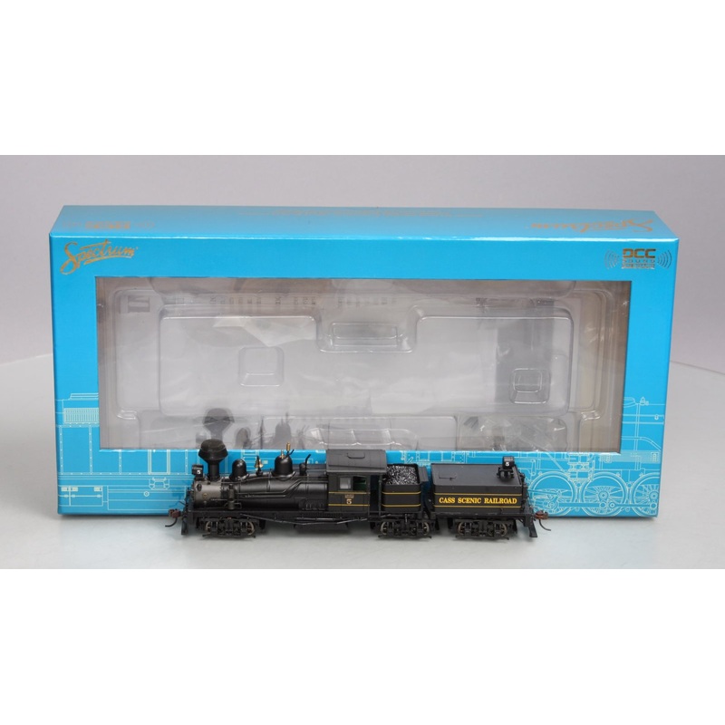 Bachmann 84705 HO Cass Scenic RR 80 Ton 3-Truck Shay Steam Locomotive #5 w/DCC NIB