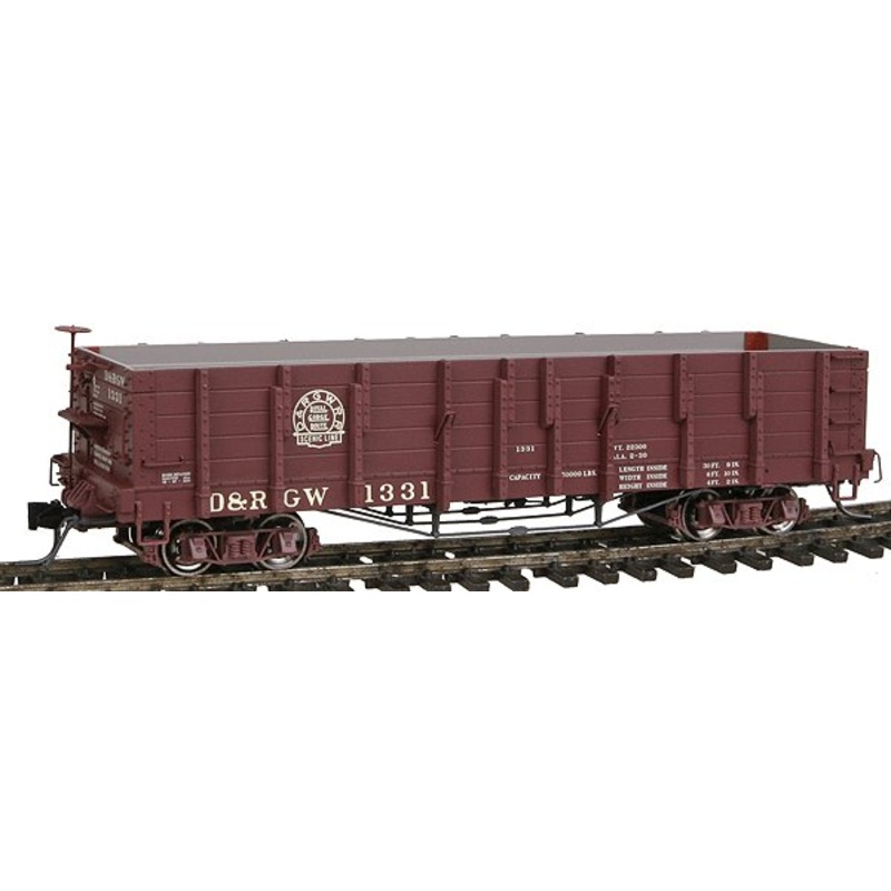 Blackstone Models 340403 HOn3 DRGW 1000 Series High Side Gondola #1331 NIB