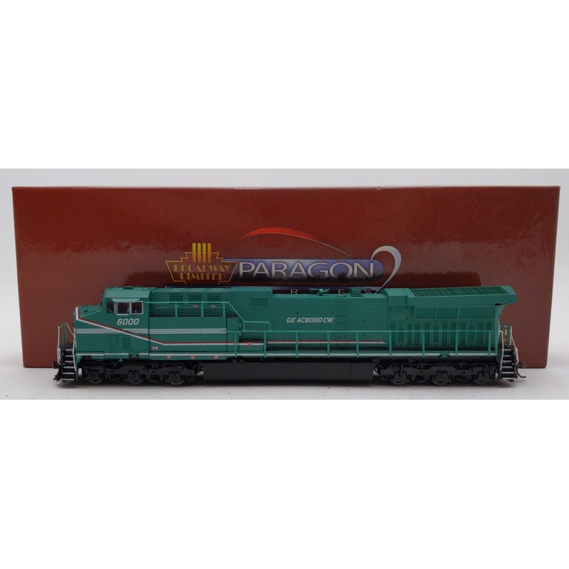 Broadway Limited 2010 HO Green Machine GE AC6000CW #6000 w Paragon2 (DCC) EX/Box