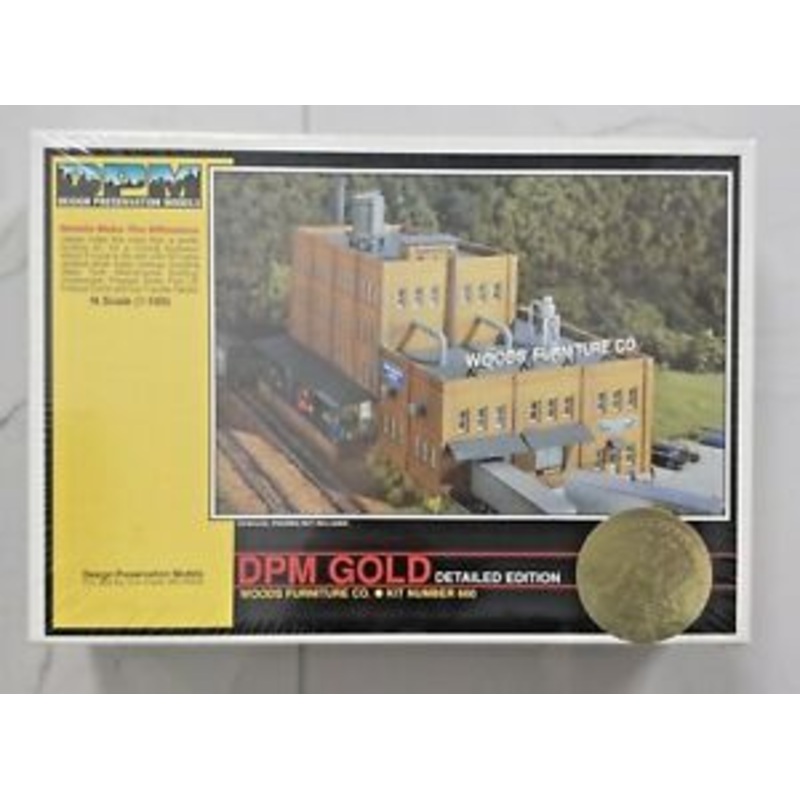 DPM 66000 N Scale Woods Furniture Co Building Kit NIB