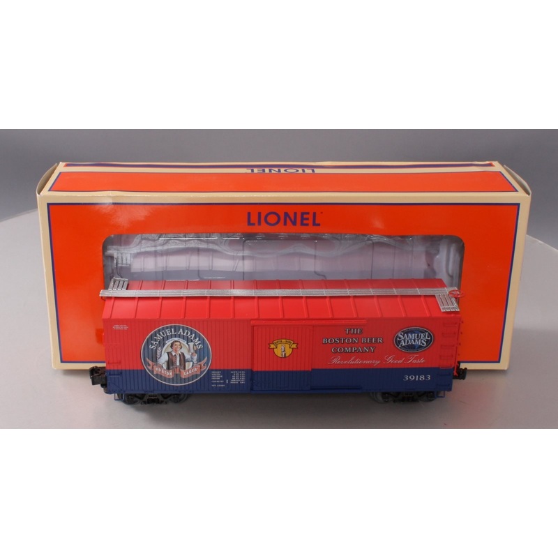 Lionel 48-1801030 LOTS 2018 Meet Samuel Adams Box Car #39183 EX/Box