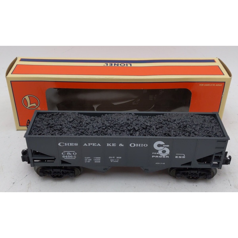 Lionel 6-16437 O Chesapeake & Ohio Coal Hopper #6456-3 NIB