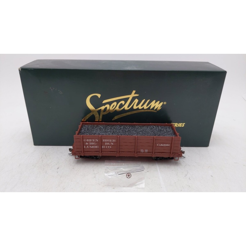 Spectrum 27857 On30 Greenbrier Big Run Lumber Co. Highside Gondola EX/Box