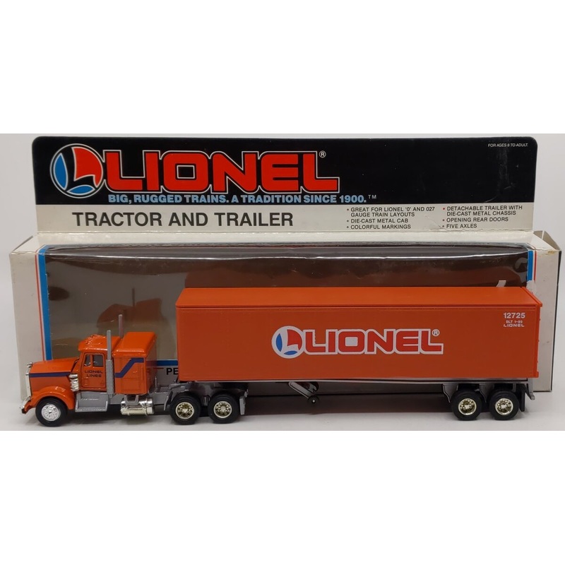 Lionel 6-12725 O Lionel Tractor and Trailer NIB