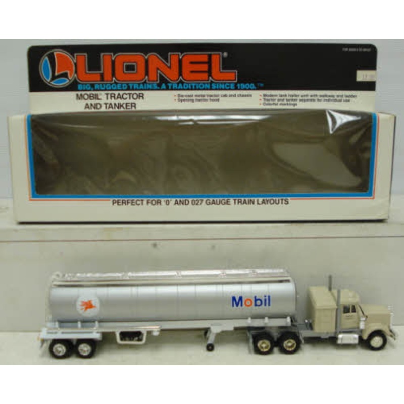 Lionel 6-12808 O Gauge Mobil Tank-Tractor Trailer Truck LN/Box