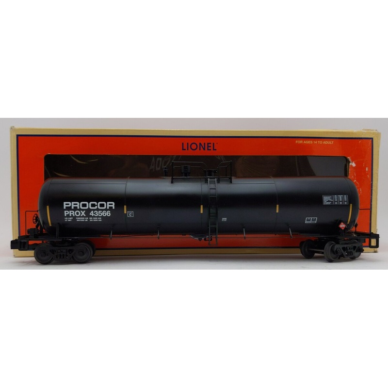 Lionel 6-29389 O Procor 30K Gallon Ethanol Tank Car #43566 EX/Box