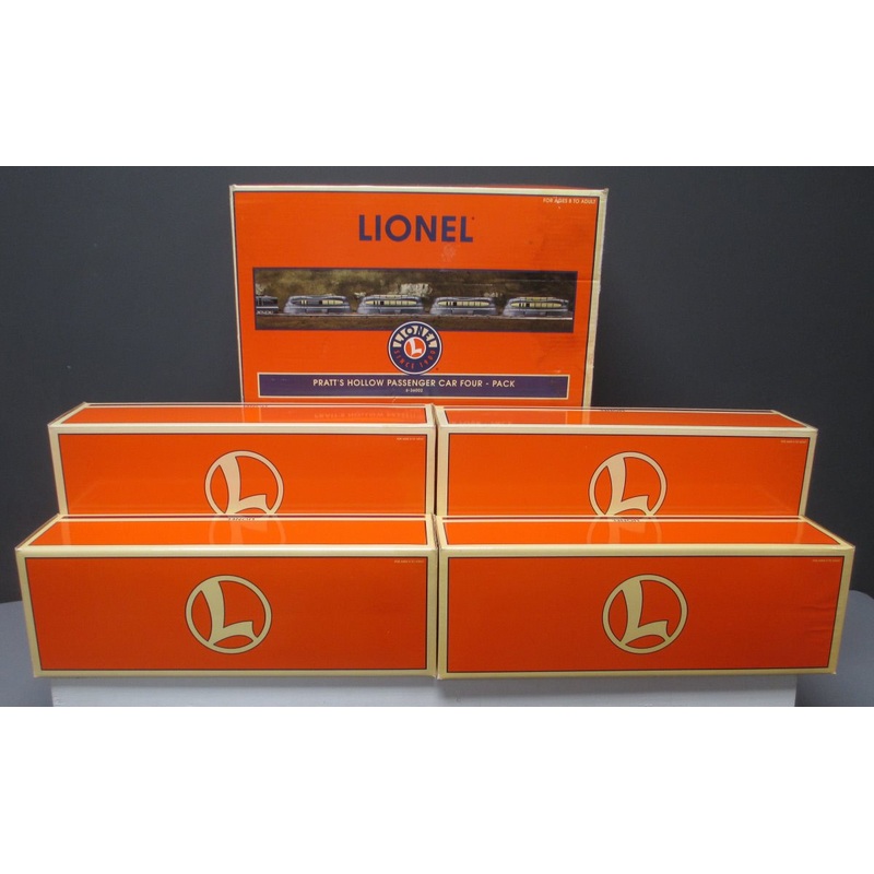 Lionel 6-36002 O Pratt’s Hollow Phantom Passenger Car 4-Pack EX/Box