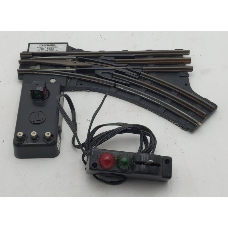 Lionel 6-5132 O O31 Right Hand Remote Control Switch Turnout VG