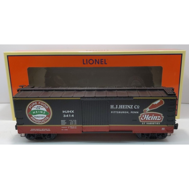 Lionel 6-58575 O Gauge 2014 Convention Heinz Double-Sheathed Boxcar #3414 NIB